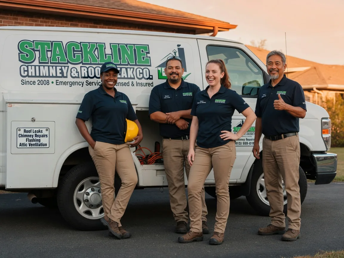Chimney flashing repair company in Sharpsville, PA